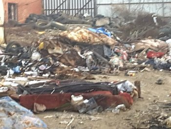 Huntington Council Approves Grant Expenditure Contracts; Heck Extends Thanks for 'Working Together' after Illegal Dump Found Ms. Heck spoke during the council meeting concerning clean up of new dumping at the former West End Recycling.